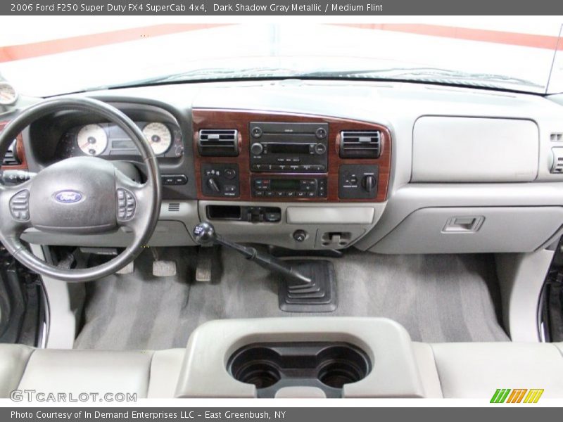 Dark Shadow Gray Metallic / Medium Flint 2006 Ford F250 Super Duty FX4 SuperCab 4x4