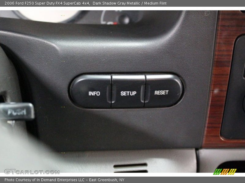 Dark Shadow Gray Metallic / Medium Flint 2006 Ford F250 Super Duty FX4 SuperCab 4x4