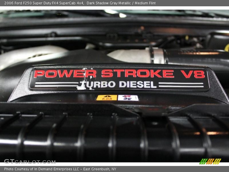 Dark Shadow Gray Metallic / Medium Flint 2006 Ford F250 Super Duty FX4 SuperCab 4x4