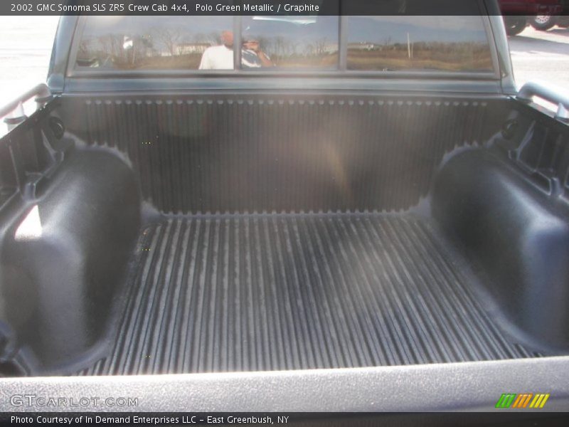 Polo Green Metallic / Graphite 2002 GMC Sonoma SLS ZR5 Crew Cab 4x4