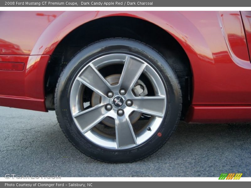 Dark Candy Apple Red / Dark Charcoal 2008 Ford Mustang GT Premium Coupe