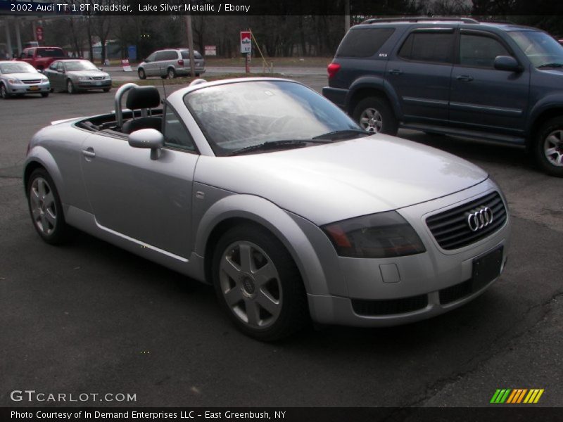 Lake Silver Metallic / Ebony 2002 Audi TT 1.8T Roadster