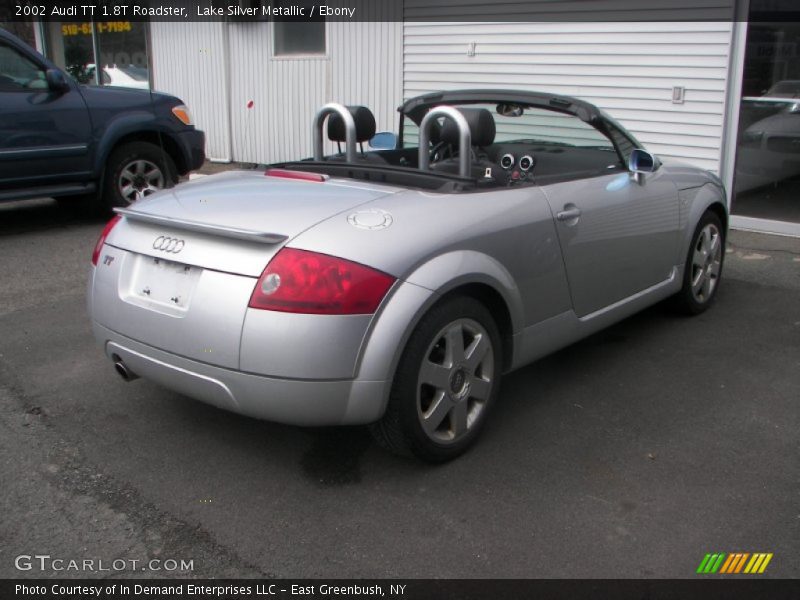 Lake Silver Metallic / Ebony 2002 Audi TT 1.8T Roadster