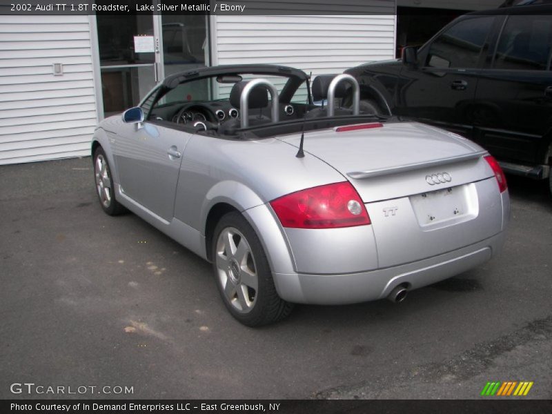 Lake Silver Metallic / Ebony 2002 Audi TT 1.8T Roadster