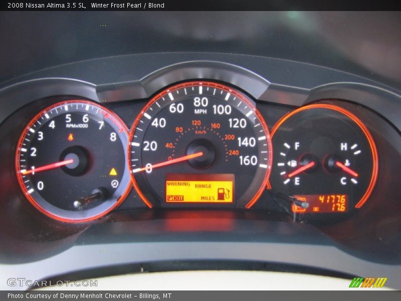 Winter Frost Pearl / Blond 2008 Nissan Altima 3.5 SL