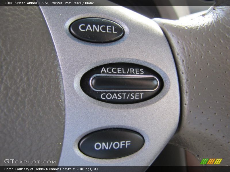 Winter Frost Pearl / Blond 2008 Nissan Altima 3.5 SL