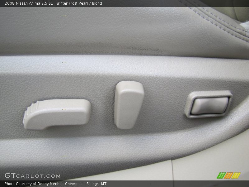 Winter Frost Pearl / Blond 2008 Nissan Altima 3.5 SL