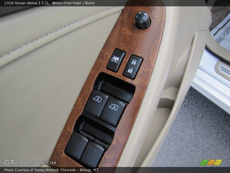 Winter Frost Pearl / Blond 2008 Nissan Altima 3.5 SL