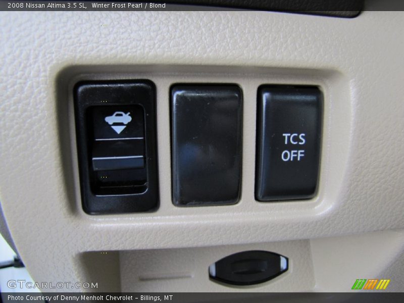 Winter Frost Pearl / Blond 2008 Nissan Altima 3.5 SL