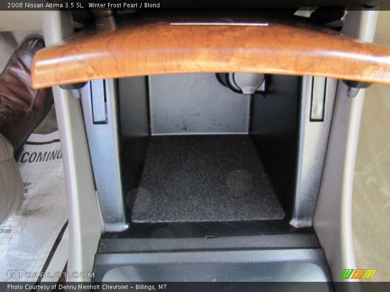 Winter Frost Pearl / Blond 2008 Nissan Altima 3.5 SL