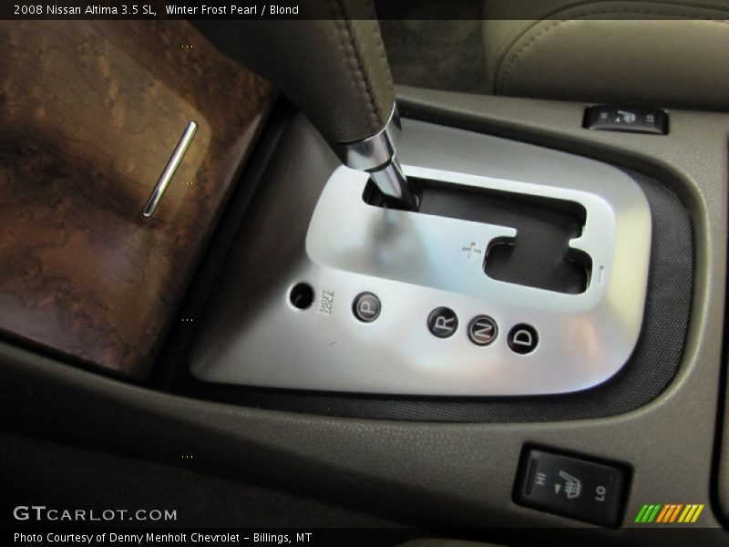 Winter Frost Pearl / Blond 2008 Nissan Altima 3.5 SL