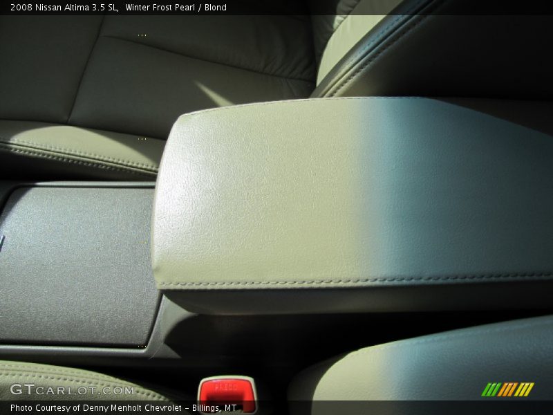 Winter Frost Pearl / Blond 2008 Nissan Altima 3.5 SL