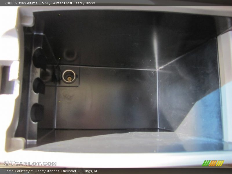 Winter Frost Pearl / Blond 2008 Nissan Altima 3.5 SL