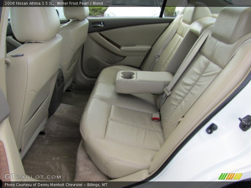 Winter Frost Pearl / Blond 2008 Nissan Altima 3.5 SL