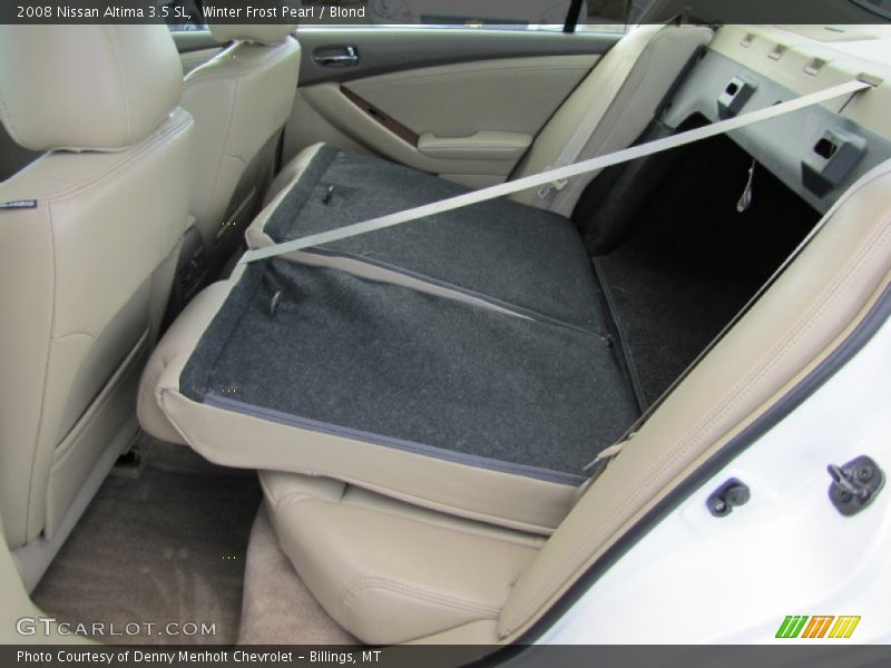 Winter Frost Pearl / Blond 2008 Nissan Altima 3.5 SL
