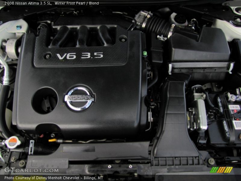 Winter Frost Pearl / Blond 2008 Nissan Altima 3.5 SL
