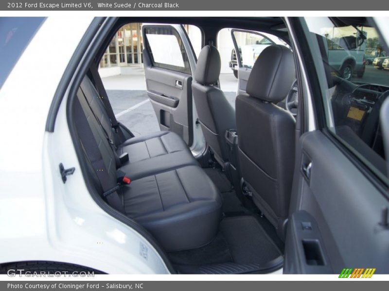 White Suede / Charcoal Black 2012 Ford Escape Limited V6