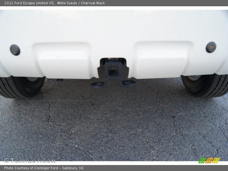 White Suede / Charcoal Black 2012 Ford Escape Limited V6