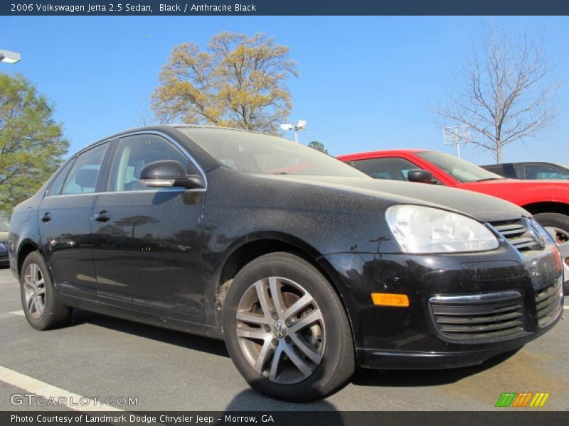 Black / Anthracite Black 2006 Volkswagen Jetta 2.5 Sedan