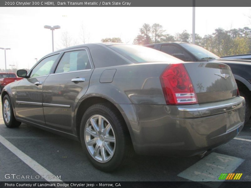 Dark Titanium Metallic / Dark Slate Gray 2010 Chrysler 300 C HEMI