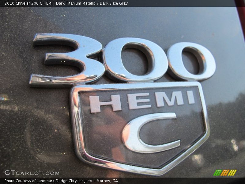 Dark Titanium Metallic / Dark Slate Gray 2010 Chrysler 300 C HEMI