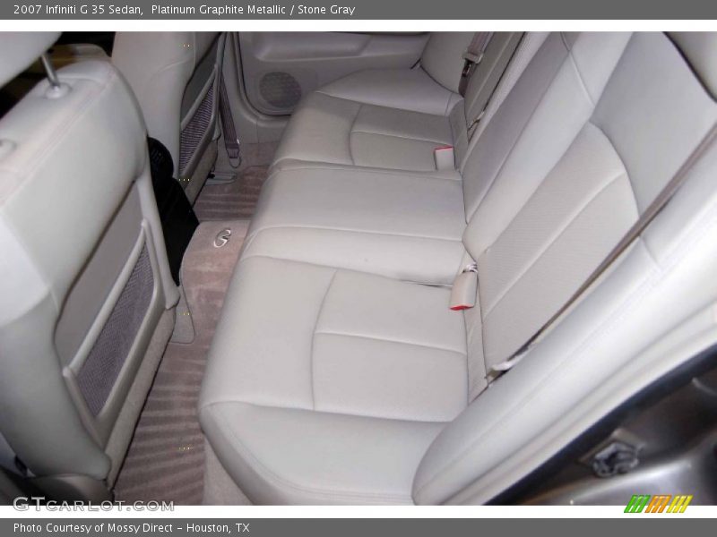 Platinum Graphite Metallic / Stone Gray 2007 Infiniti G 35 Sedan