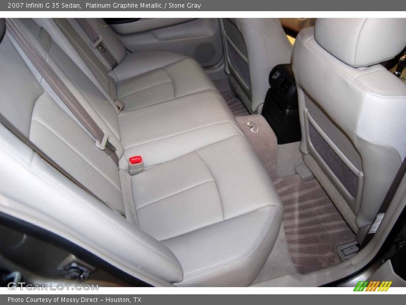 Platinum Graphite Metallic / Stone Gray 2007 Infiniti G 35 Sedan