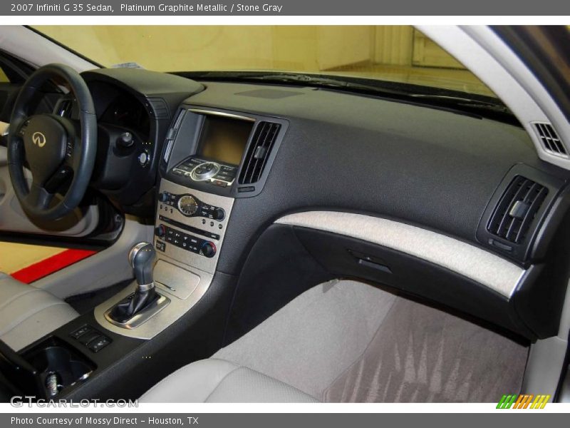 Platinum Graphite Metallic / Stone Gray 2007 Infiniti G 35 Sedan