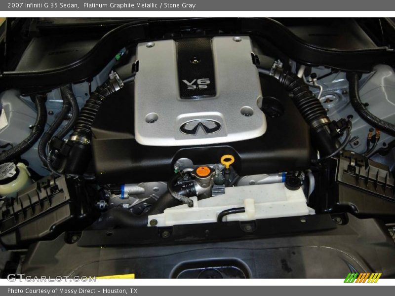Platinum Graphite Metallic / Stone Gray 2007 Infiniti G 35 Sedan