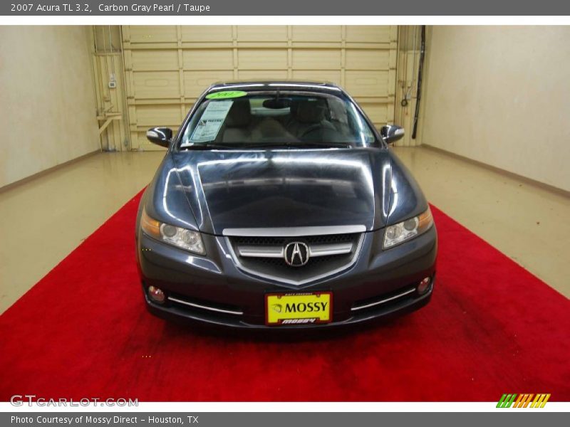 Carbon Gray Pearl / Taupe 2007 Acura TL 3.2