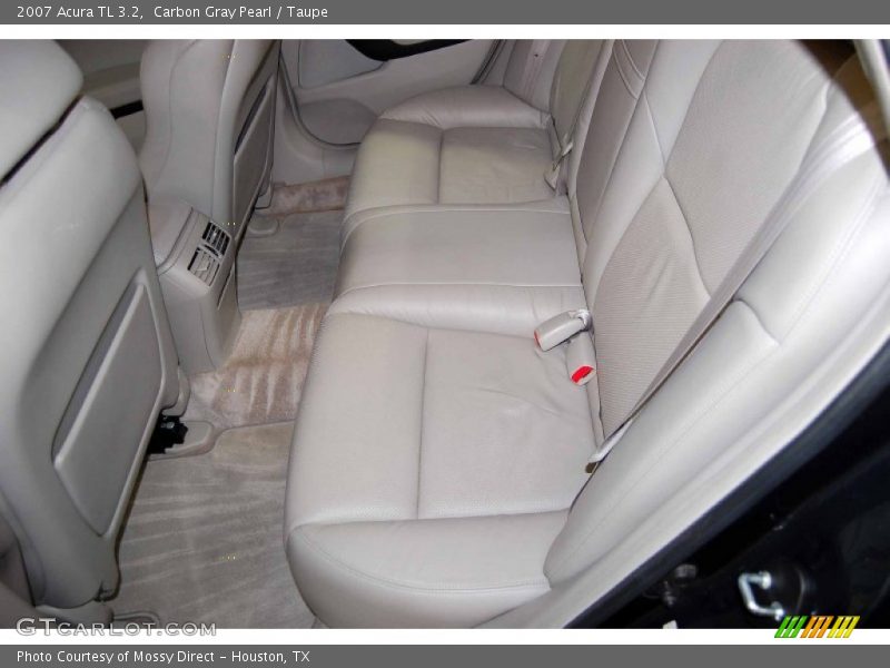 Carbon Gray Pearl / Taupe 2007 Acura TL 3.2