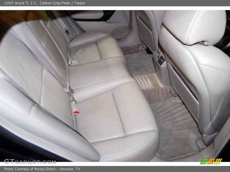 Carbon Gray Pearl / Taupe 2007 Acura TL 3.2