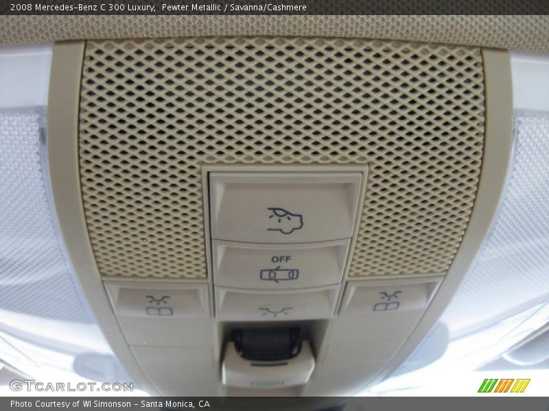 Pewter Metallic / Savanna/Cashmere 2008 Mercedes-Benz C 300 Luxury