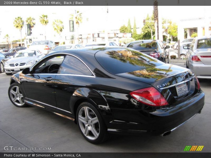 Black / Black 2009 Mercedes-Benz CL 550 4Matic