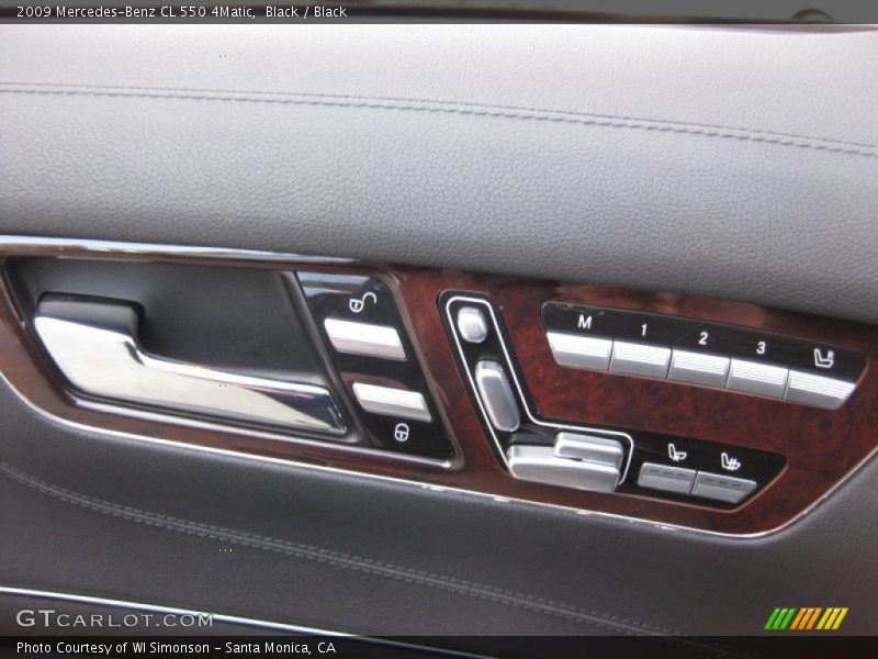Black / Black 2009 Mercedes-Benz CL 550 4Matic