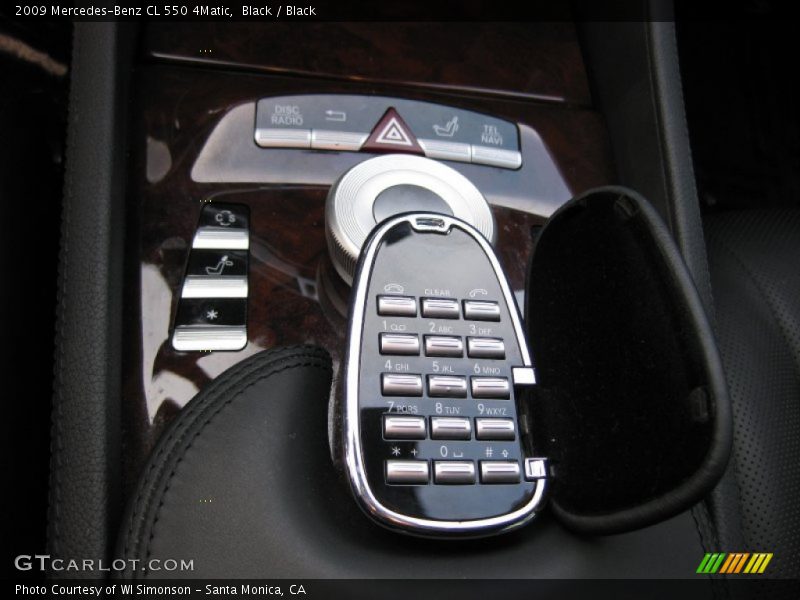 Black / Black 2009 Mercedes-Benz CL 550 4Matic