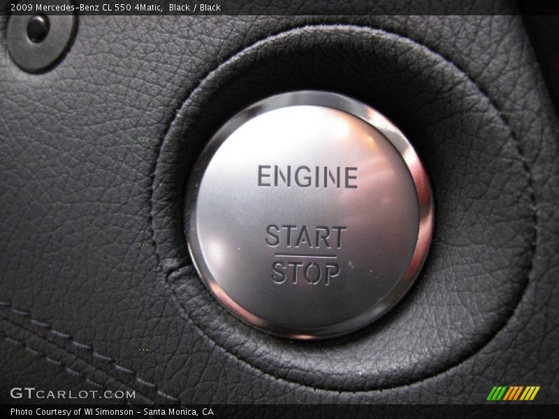 Black / Black 2009 Mercedes-Benz CL 550 4Matic
