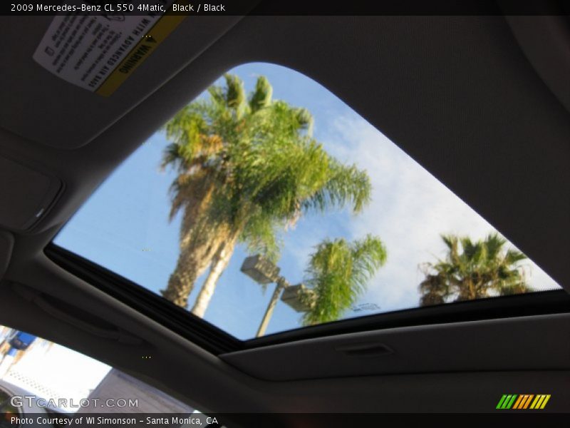Black / Black 2009 Mercedes-Benz CL 550 4Matic