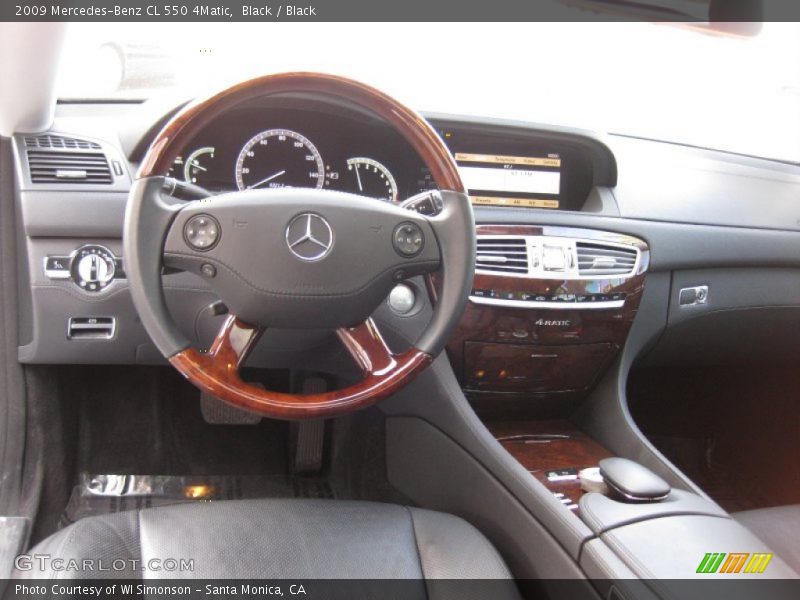 Black / Black 2009 Mercedes-Benz CL 550 4Matic