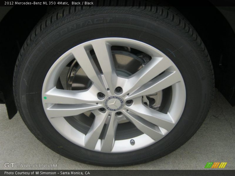 Black / Black 2012 Mercedes-Benz ML 350 4Matic