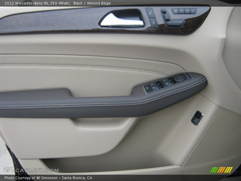 Black / Almond Beige 2012 Mercedes-Benz ML 350 4Matic