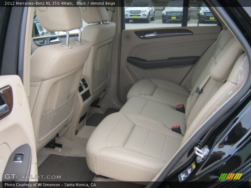 Black / Almond Beige 2012 Mercedes-Benz ML 350 4Matic