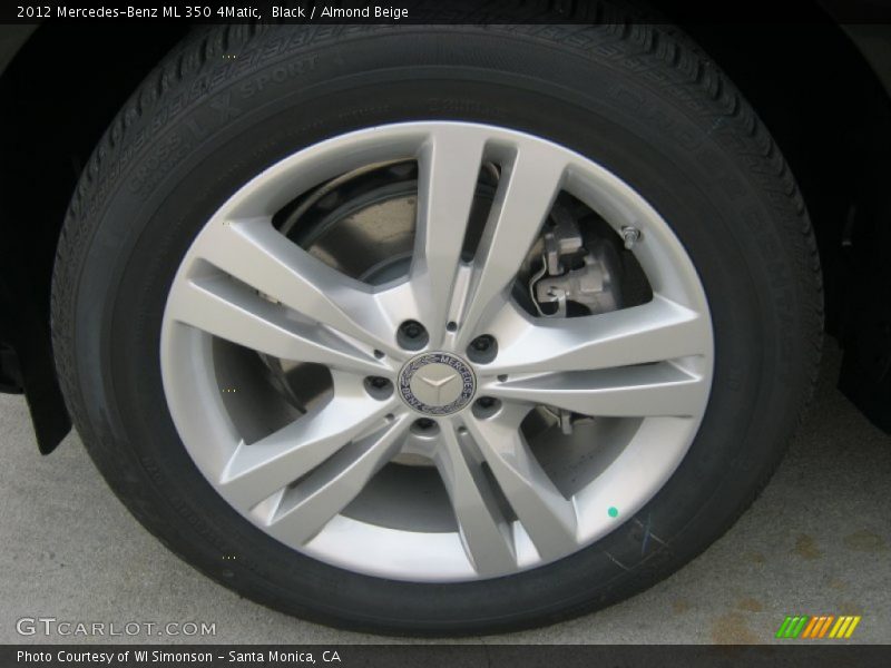 Black / Almond Beige 2012 Mercedes-Benz ML 350 4Matic