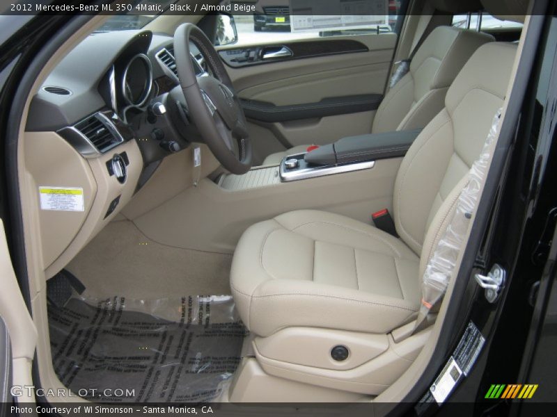 Black / Almond Beige 2012 Mercedes-Benz ML 350 4Matic