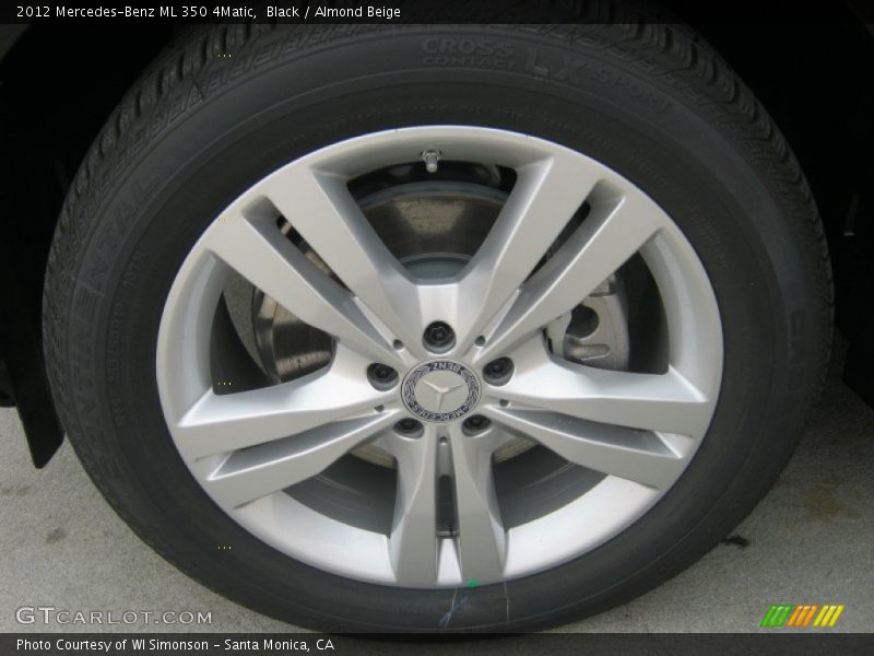 Black / Almond Beige 2012 Mercedes-Benz ML 350 4Matic