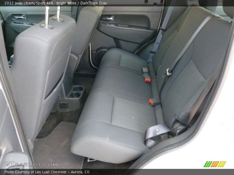 Bright White / Dark Slate Gray 2012 Jeep Liberty Sport 4x4