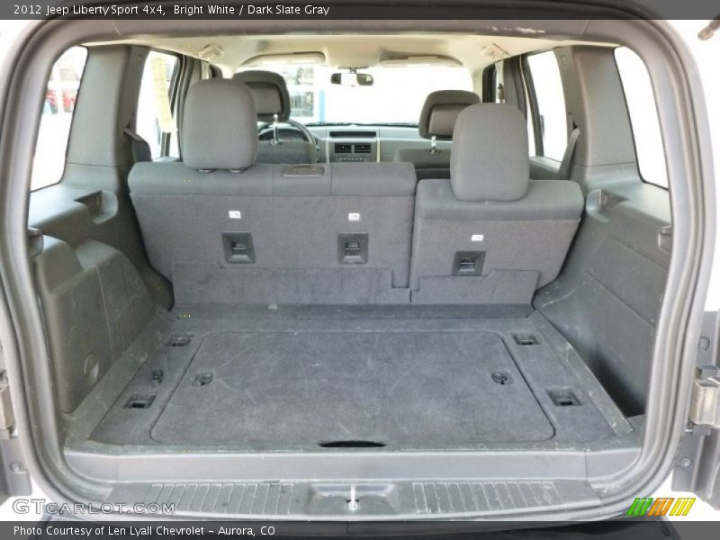 Bright White / Dark Slate Gray 2012 Jeep Liberty Sport 4x4