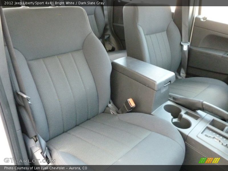 Bright White / Dark Slate Gray 2012 Jeep Liberty Sport 4x4