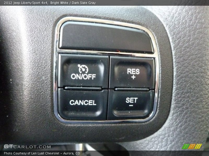 Bright White / Dark Slate Gray 2012 Jeep Liberty Sport 4x4