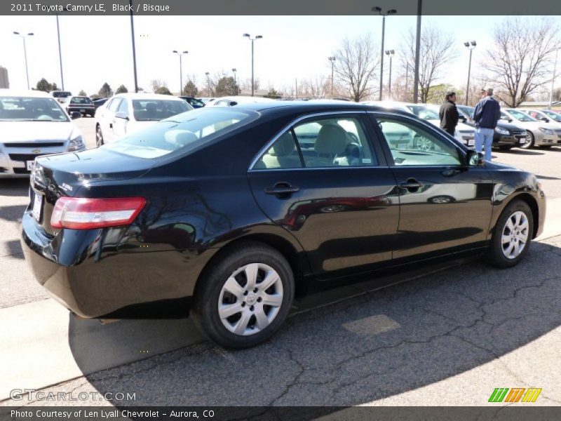 Black / Bisque 2011 Toyota Camry LE